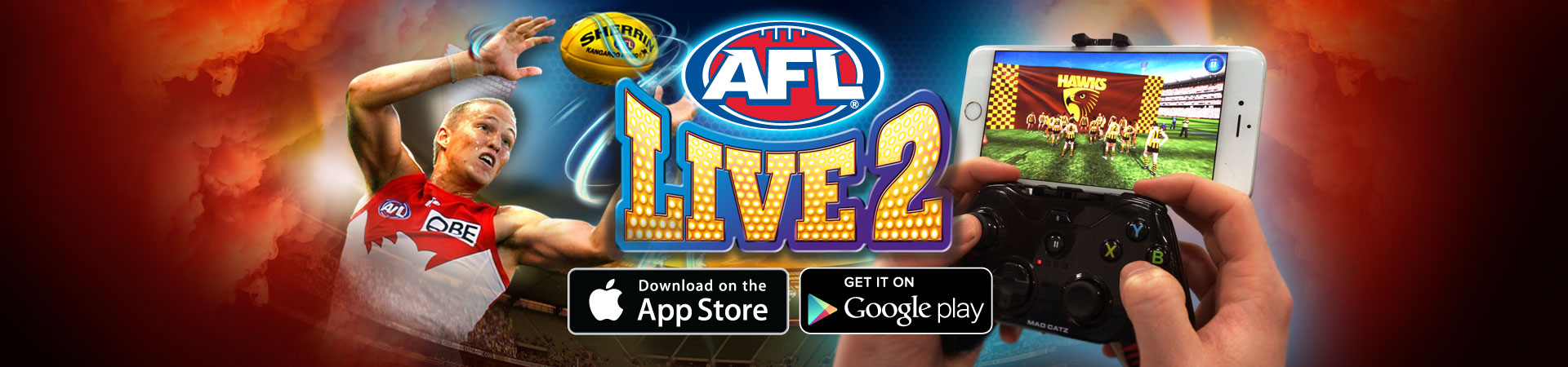 AFL LIVE 2 – Mobile Header